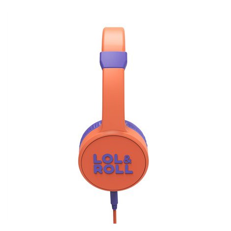 Energy Sistem Lol&Roll Pop Kids Headphones Orange (Music Share, Detachable Cable, 85 dB Volume Limit, Microphone) Energy Sistem - 5